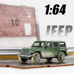 1/64 Jeep Grand Cherokee Sahara Gladiator Pickup Truck Toy Car Model JKM 1:64 Diecast Miniature Suitable For HotWheels MiniGT
