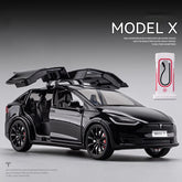 1:24 ModelX Alloy Car Model Simulation Sound And Light Pull Back Toy Car Metal Suv Electric Car Boys Collection Ornaments Gift
