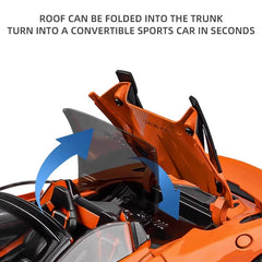 Mclaren 720s 1:24 Super Sportcar Sound & Light Miniatures Alloy Diecast Model Car Presents For Boyfriend Toys For Kid Gift Metal