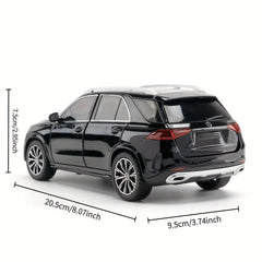 1:24 Scale Metal Alloy Car Model with Pull-Back Operation, Perfect Collectible Gift, Black Color