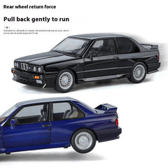 1/24 BMW M3 1988 Street Car Diecast Alloy Metal Model Car Collection Hobbies Decorative Ornament Gift Box For Boyfriend Present