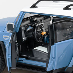 1:24 TOYOTA FJ Cruiser Alloy Car Model Diecast & Toy Metal Off-road Vehicles Car Model Simulation Sound and Light Childrens Gift