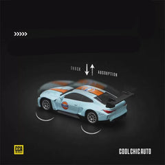 1:64 BMW M4 GT3 Beetle Alloy Sports Car Model Diecasts Metal Toy Track Racing Vehicles Car Model Simulation Collection kids Gift