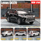 1:64 Lexus LX570 Miniature Model JKM 1/64 Premium SUV Toy Car Vehicle Free Wheels Diecast Zinc Alloy Metal Collection Gift
