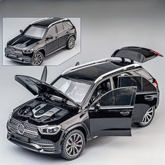 1:24 Scale Metal Alloy Car Model with Pull-Back Operation, Perfect Collectible Gift, Black Color