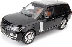 1/18 Scale Compatible for Land Rover Model Car,Zinc Alloy Pull Back Toy Diecast Car with Sound and Light,SUV Off-Road Vehicle,Children's Toy car ,Gifts for Boys and Girls Black