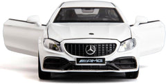 1:32 Diecasting Alloy Car Model Mercedes-Benz C63 AMG Toy Car White
