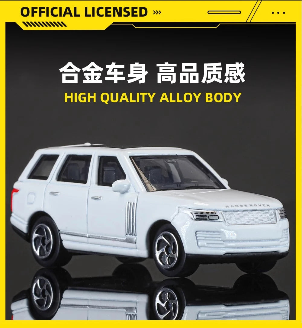 1/64 Scale KMM Land R0ver Defender Alloy Metal Simulation Vehicle Diecast Exquisi Mini Car Model Collection Toys For Children