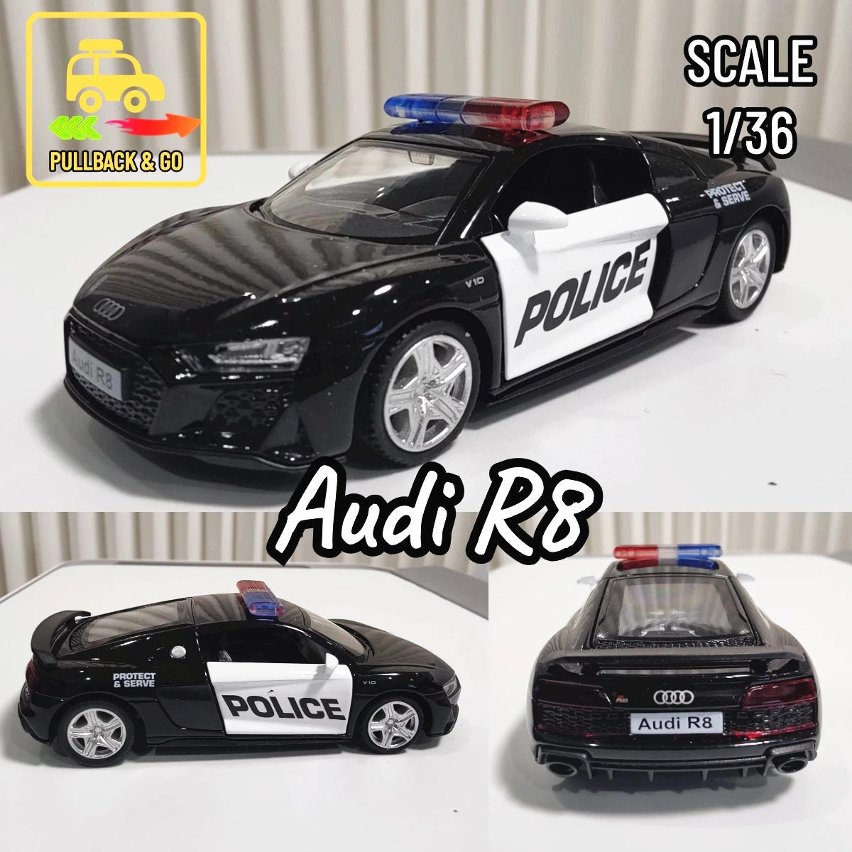 1:36 Car Model VW Golf GTI Scale Metal Diecast Replica Home Office Miniature Art Vehicle Interior Decoration Kid Boy Toy