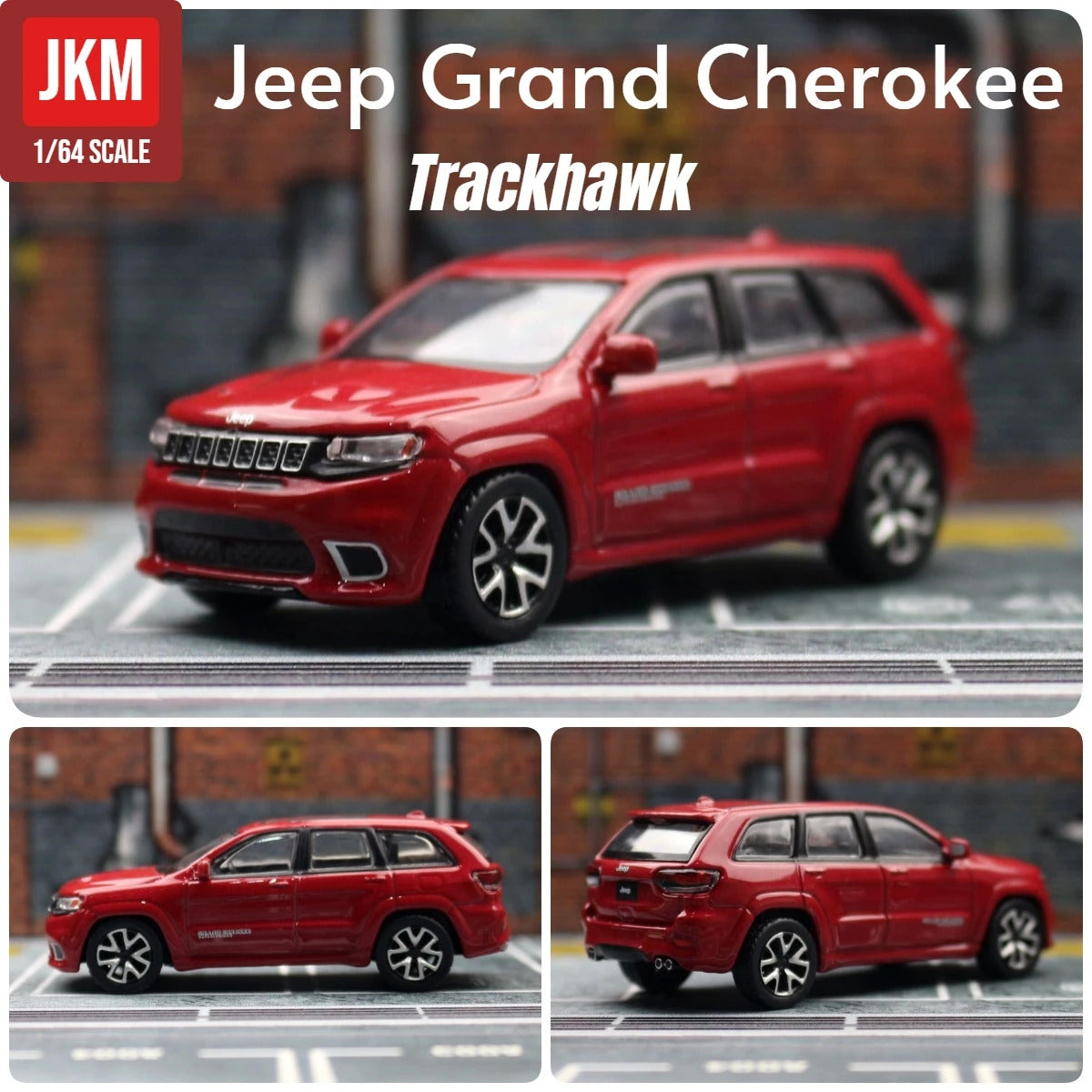 1/64 Jeep Grand Cherokee Sahara Gladiator Pickup Truck Toy Car Model JKM 1:64 Diecast Miniature Suitable For HotWheels MiniGT
