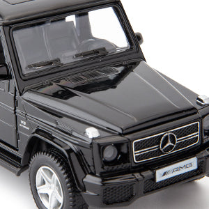 1/36 Scale G63 Casting Car Model, Zinc Alloy G Wagon Toy Car for Kids, Pull Back Vehicles Toy Car for Toddlers Kids Boys Girls Gift (Black)