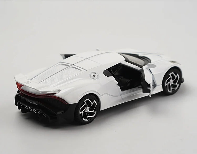 1:32 Alloy Scale Model Car Toys Bugatti La Voiture Noire Alloy Diecast Simulation Toy Vehicles Models Boys Gifts for Children