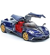 EROCK 1:24 Koenigsegg ONE die-cast car Model Toys, Open Door Design, Sound and Light Function, Suitable Gifts, Decorations, Collectibles, Toys for Adults and Children. (Purple-one)