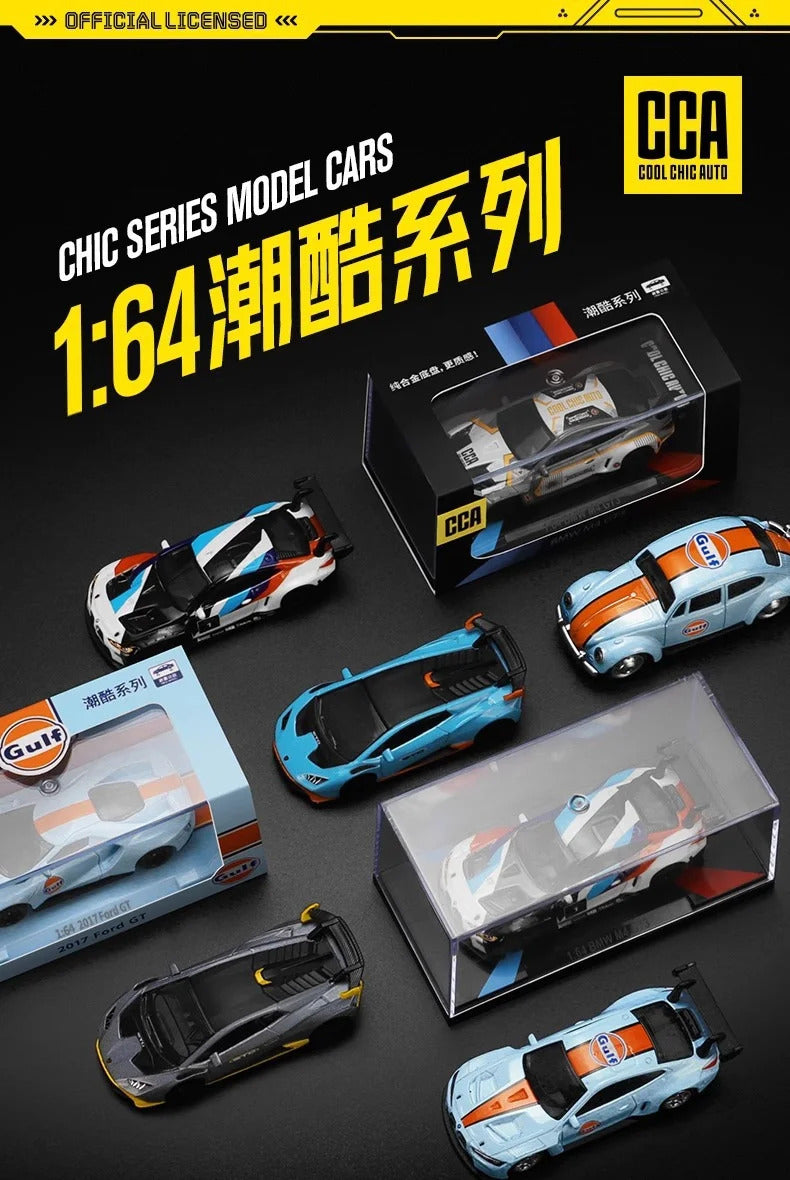 1:64 BMW M4 GT3 Beetle Alloy Sports Car Model Diecasts Metal Toy Track Racing Vehicles Car Model Simulation Collection kids Gift