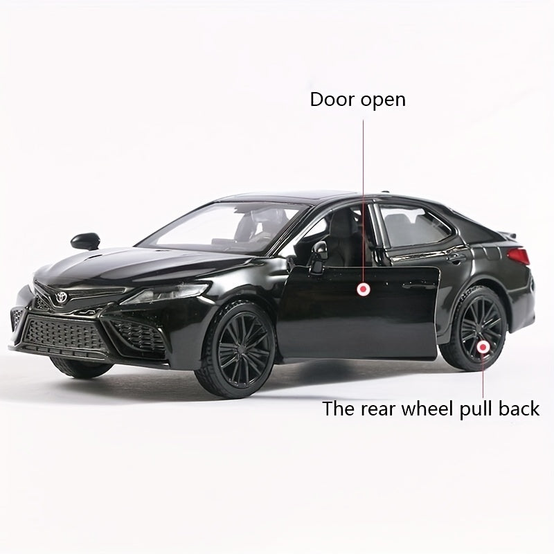 MAKEDA 1:36 Scale for TOYOTA Camry Diecast Model - Wind-Powered, Weather-Resistant Pull Back Action Car - Perfect Gift for Boys