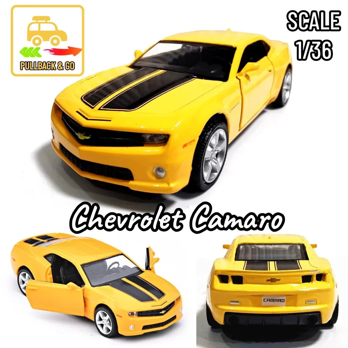 1:36 Scale Chevrolet Corvette C6R C7 Replica Diecast Model Car Interior Decoration Collection Gift for Boy and Toy Car Collector