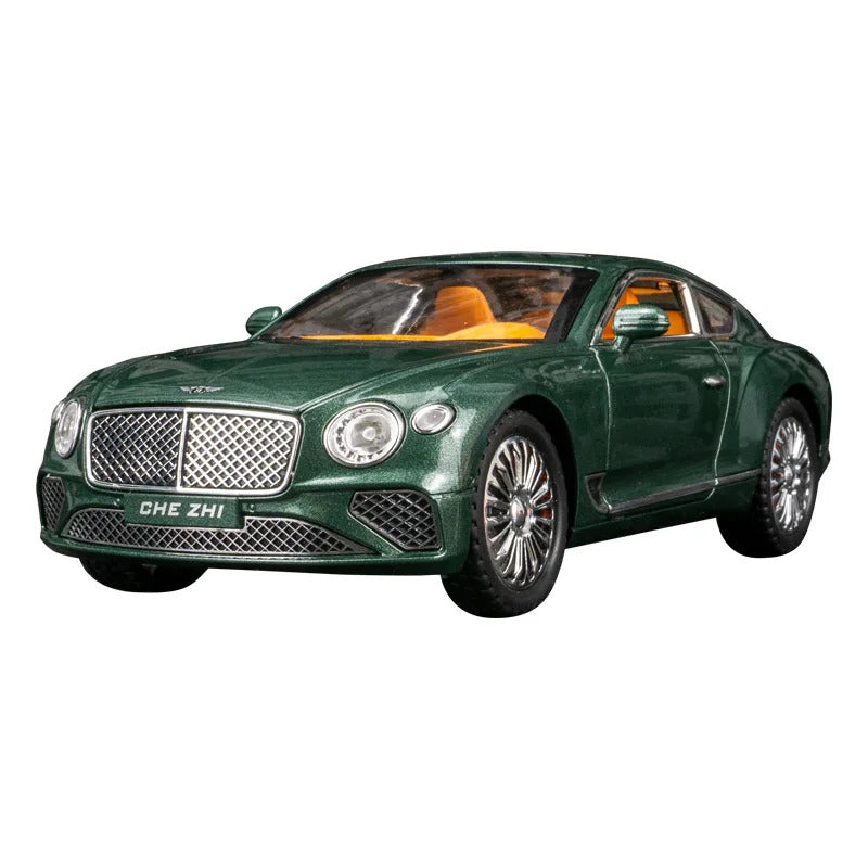1:24 Bentley Continental GT Alloy Car Model Diecasts Toy Simulation Metal Car Model Sound Light Collection kids Toy Gift