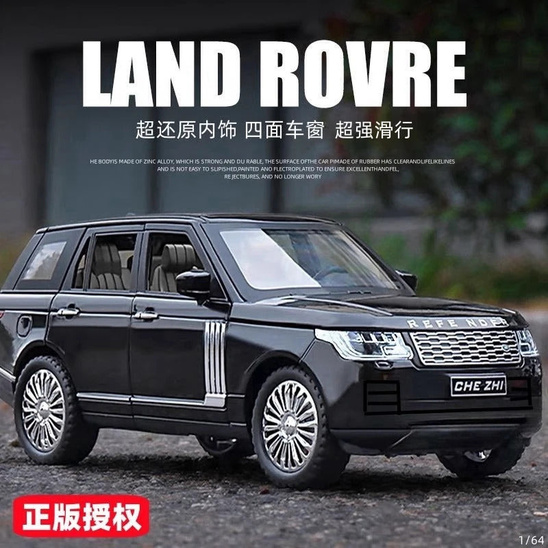 1/64 Scale KMM Land R0ver Defender Alloy Metal Simulation Vehicle Diecast Exquisi Mini Car Model Collection Toys For Children