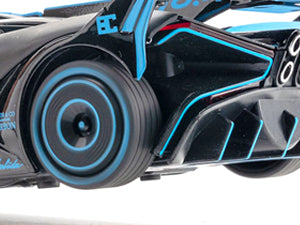 Toy Car Model for Bugatti Compatible with 1:24 Bugatti Bolide Alloy Diecast Car Toy with Lights and Music, Pull Back Car Toys for Kids Boys Girls Gift (Blue)