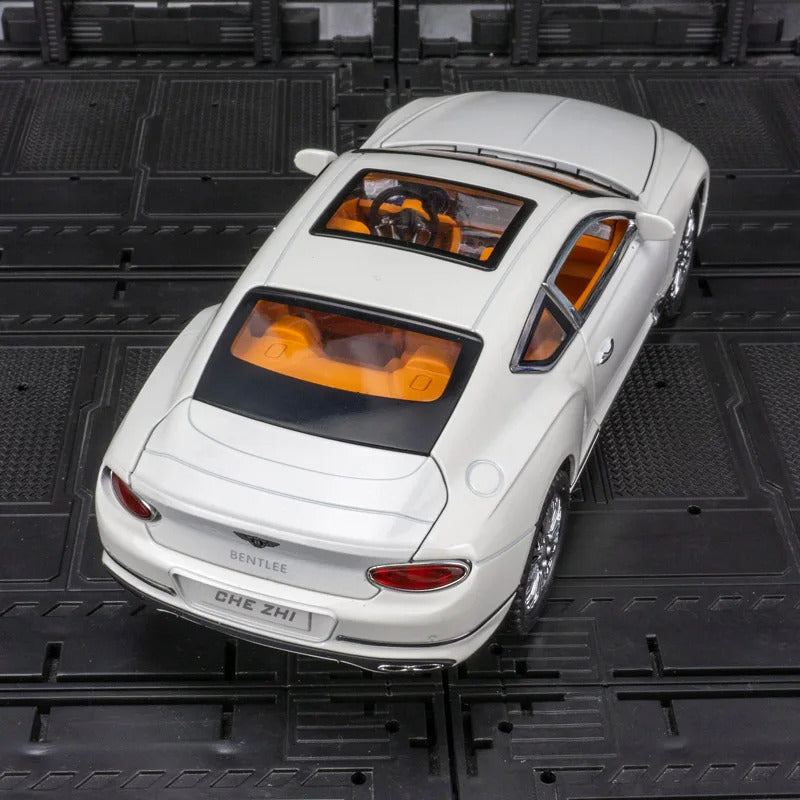 1:24 Bentley Continental GT Alloy Car Model Diecasts Toy Simulation Metal Car Model Sound Light Collection kids Toy Gift