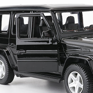1/36 Scale G63 Casting Car Model, Zinc Alloy G Wagon Toy Car for Kids, Pull Back Vehicles Toy Car for Toddlers Kids Boys Girls Gift (Black)