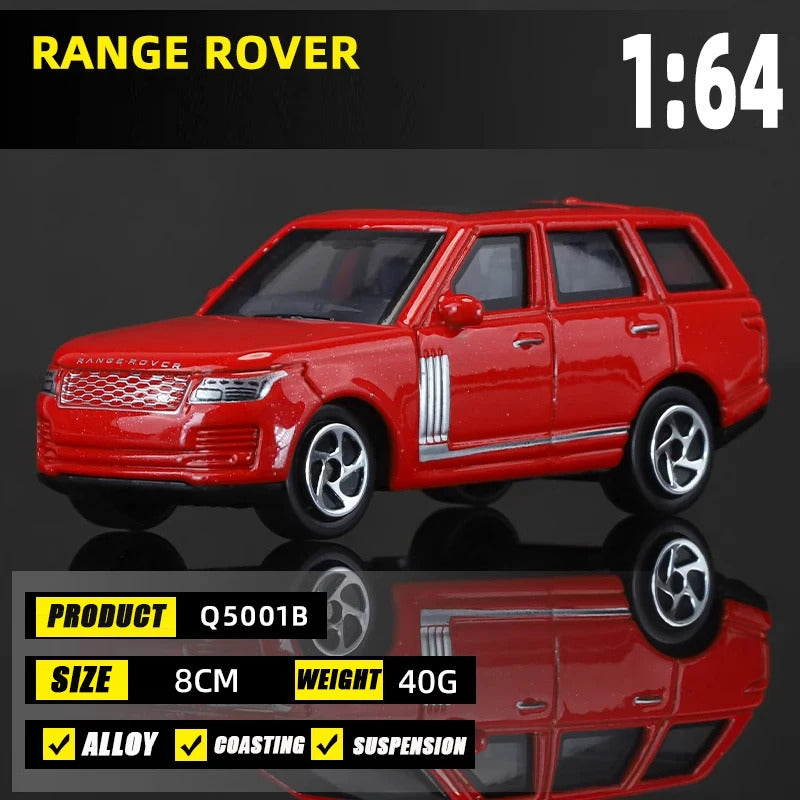 1/64 Scale KMM Land R0ver Defender Alloy Metal Simulation Vehicle Diecast Exquisi Mini Car Model Collection Toys For Children