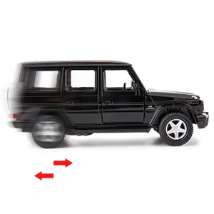 1/36 Scale G63 Casting Car Model, Zinc Alloy G Wagon Toy Car for Kids, Pull Back Vehicles Toy Car for Toddlers Kids Boys Girls Gift (Black)