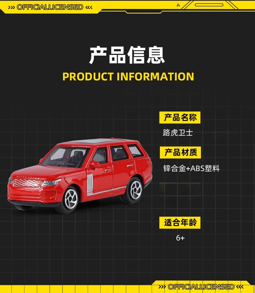 1/64 Scale KMM Land R0ver Defender Alloy Metal Simulation Vehicle Diecast Exquisi Mini Car Model Collection Toys For Children