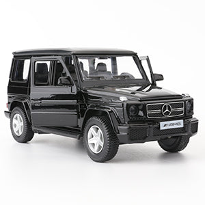 1/36 Scale G63 Casting Car Model, Zinc Alloy G Wagon Toy Car for Kids, Pull Back Vehicles Toy Car for Toddlers Kids Boys Girls Gift (Black)