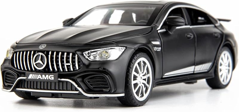 1/32 Benz AMG GT63 Model Car Zinc Alloy Diecast Collectible Toy Car Pull Back with Light and Sound Toy Vehicle for 3+ Years Old Kids(Red)
