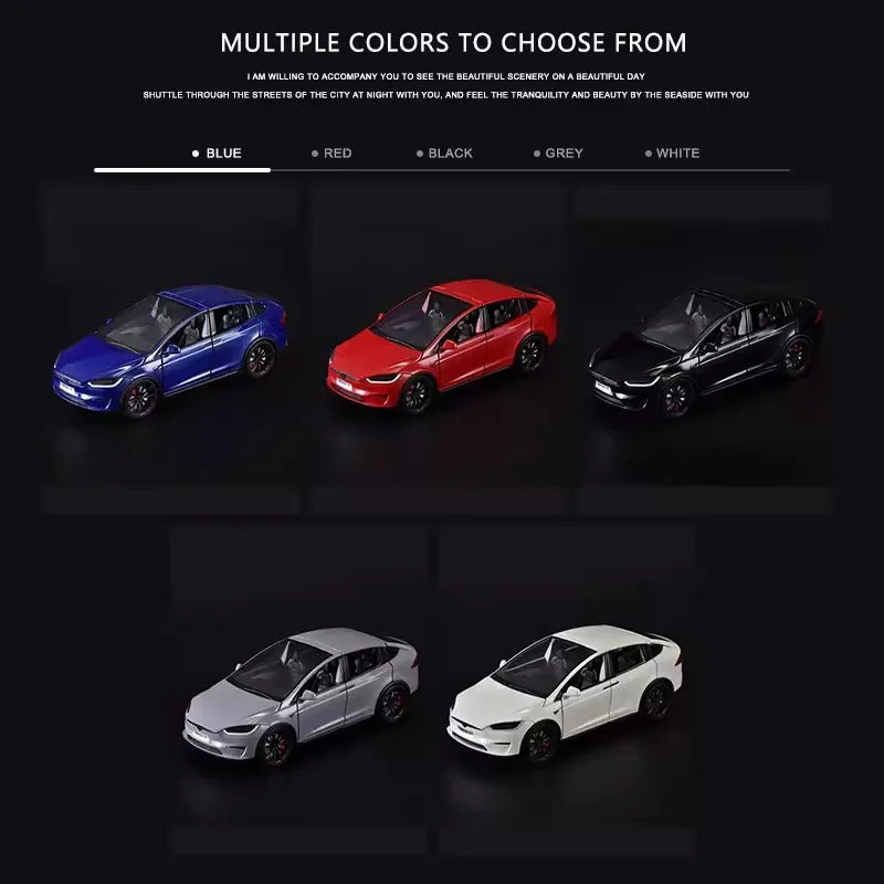 1:24 ModelX Alloy Car Model Simulation Sound And Light Pull Back Toy Car Metal Suv Electric Car Boys Collection Ornaments Gift