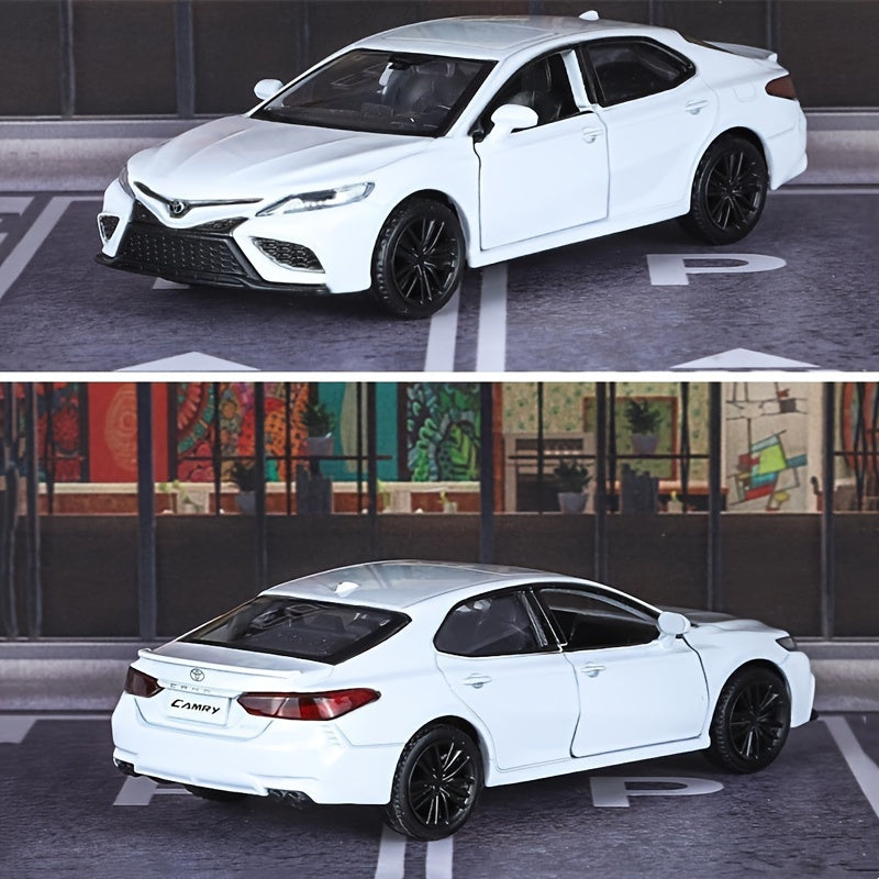 MAKEDA 1:36 Scale for TOYOTA Camry Diecast Model - Wind-Powered, Weather-Resistant Pull Back Action Car - Perfect Gift for Boys