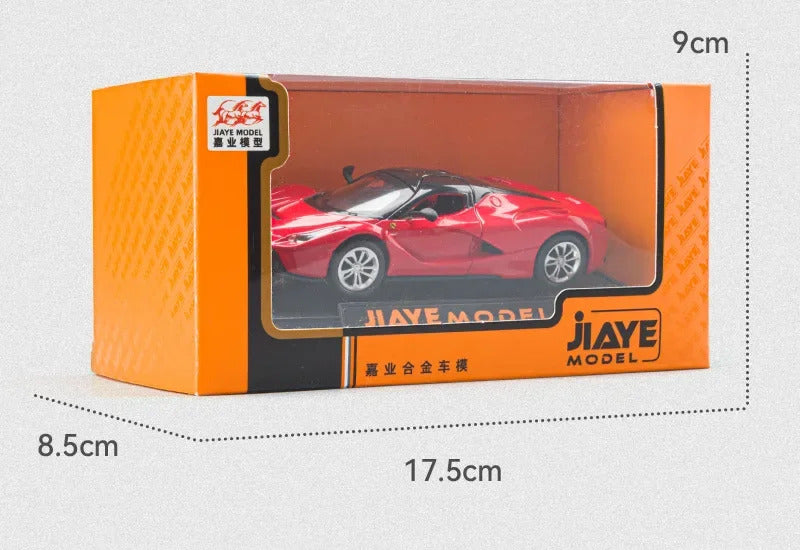 1:36 Ferrari Laferrari Sports car Toy Alloy Car Diecasts & Toy Vehicles Sound and light Car Model Collection Car Toys D160