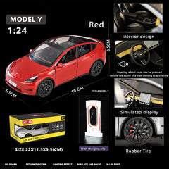 Tesla Model Y — 1:24 Diecast Model Car