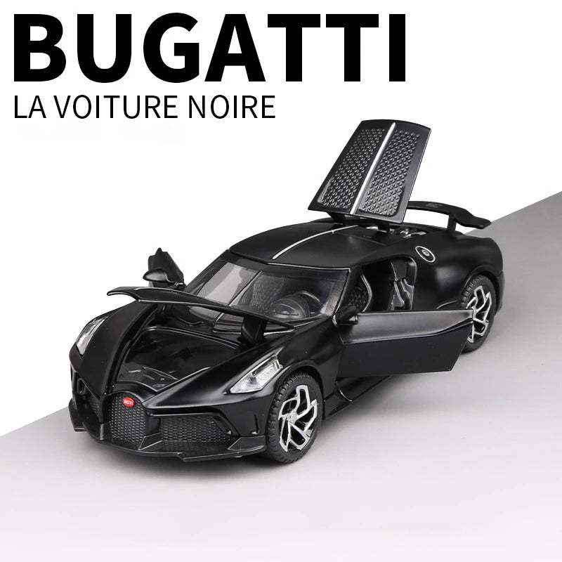 1:32 Alloy Scale Model Car Toys Bugatti La Voiture Noire Alloy Diecast Simulation Toy Vehicles Models Boys Gifts for Children