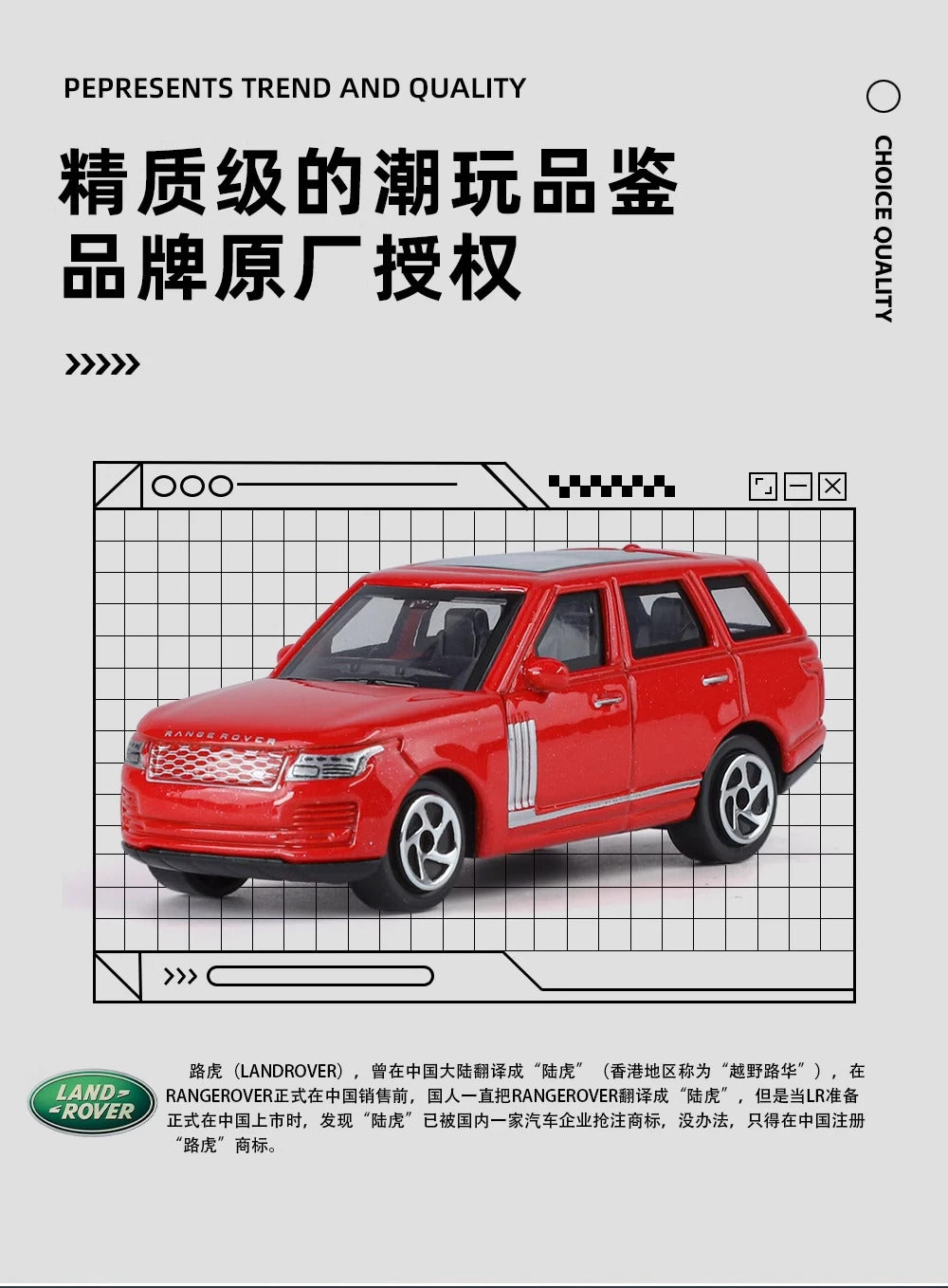 1/64 Scale KMM Land R0ver Defender Alloy Metal Simulation Vehicle Diecast Exquisi Mini Car Model Collection Toys For Children
