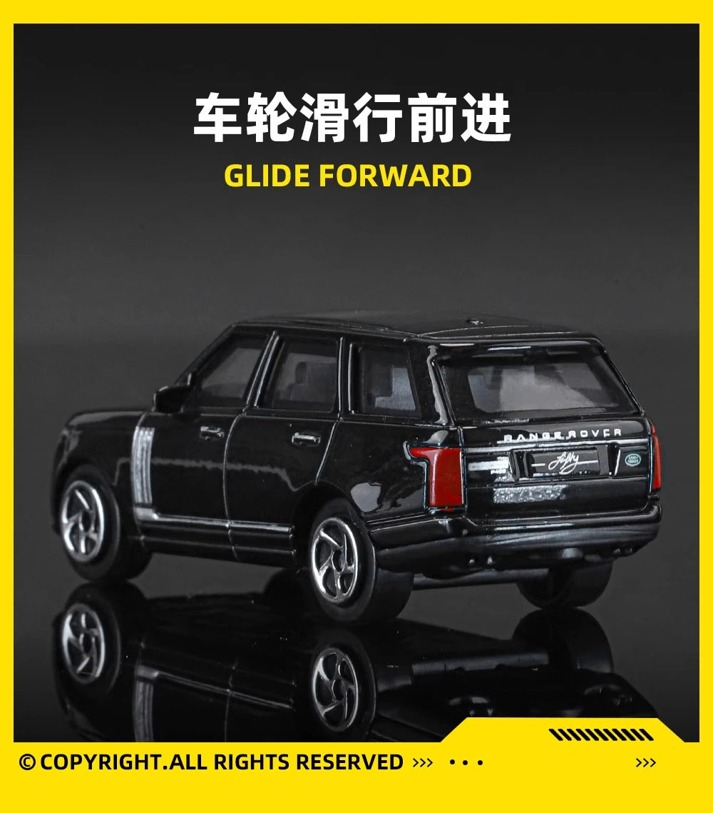 1/64 Scale KMM Land R0ver Defender Alloy Metal Simulation Vehicle Diecast Exquisi Mini Car Model Collection Toys For Children