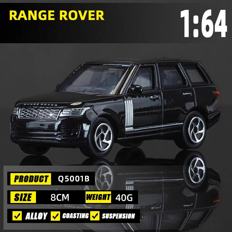 1/64 Scale KMM Land R0ver Defender Alloy Metal Simulation Vehicle Diecast Exquisi Mini Car Model Collection Toys For Children