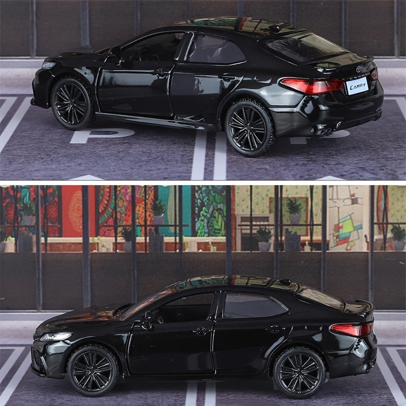 MAKEDA 1:36 Scale for TOYOTA Camry Diecast Model - Wind-Powered, Weather-Resistant Pull Back Action Car - Perfect Gift for Boys