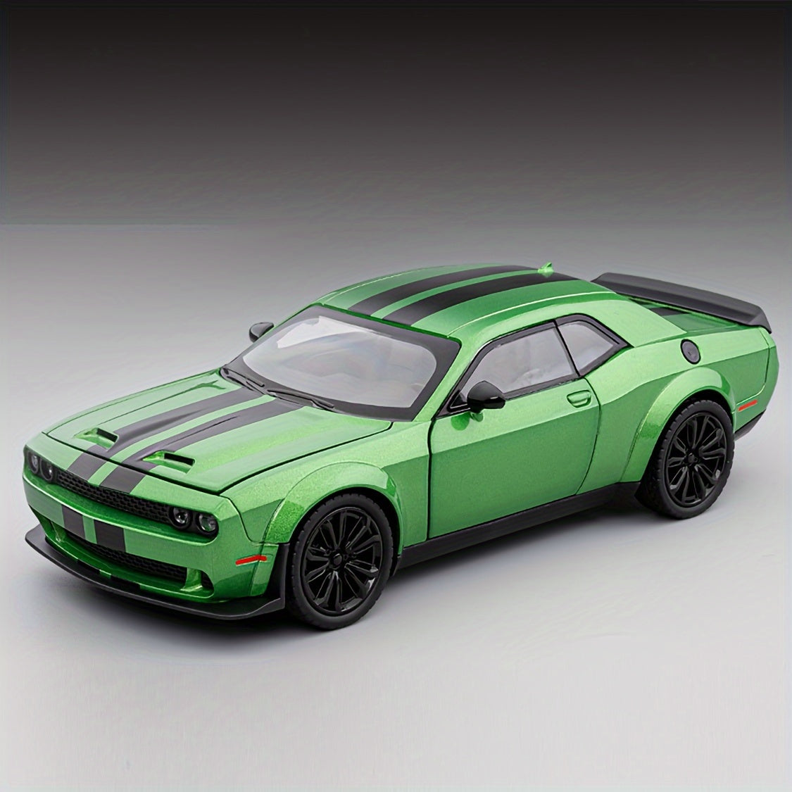 1/24 Scale Super Model Car, Zinc Alloy Pull Back Toy Car With Sound And Light For Kids Boy Girl Birthday Gift Halloween, Christmas Gift
