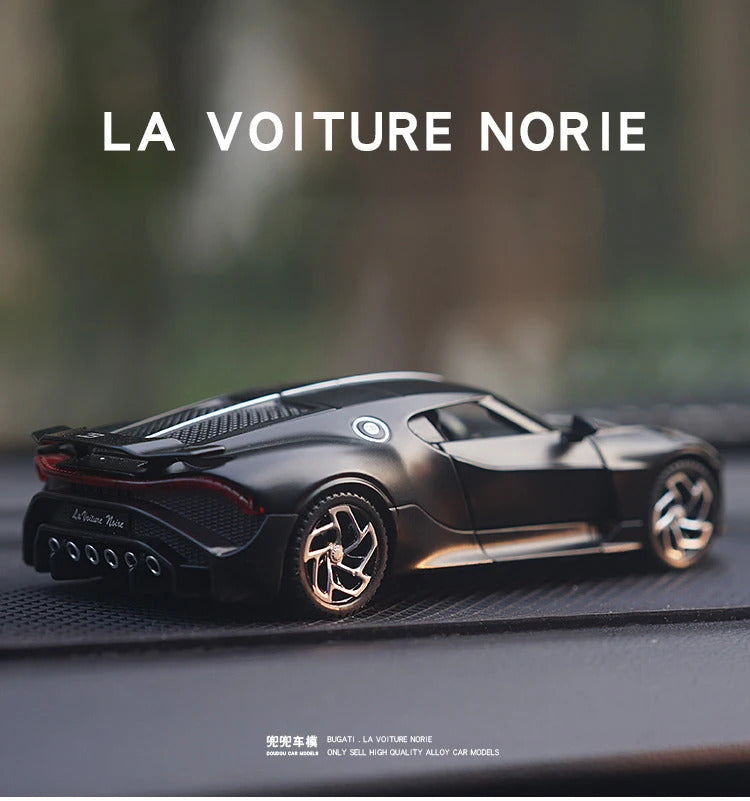 1:32 Alloy Scale Model Car Toys Bugatti La Voiture Noire Alloy Diecast Simulation Toy Vehicles Models Boys Gifts for Children