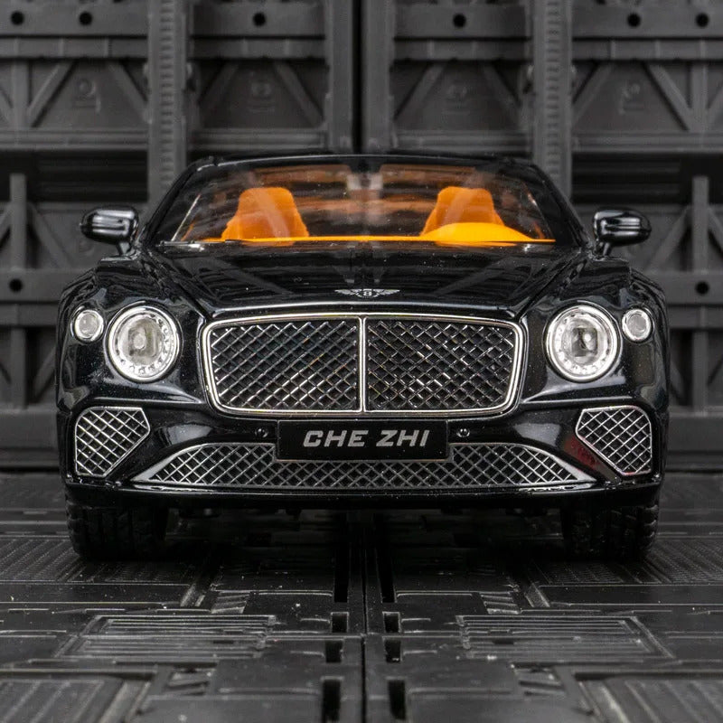 1:24 Bentley Continental GT Alloy Car Model Diecasts Toy Simulation Metal Car Model Sound Light Collection kids Toy Gift